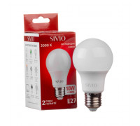Led лампа SIVIO теплая белая 12W E27 A60 3000K