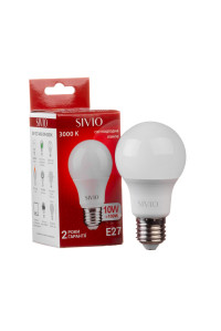 Led лампа SIVIO теплая белая 12W E27 A60 3000K