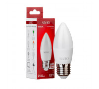 Led лампа SIVIO нейтральная белая 10W E27 C37 4100K