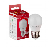 Led лампа SIVIO нейтральная белая 5W E27 G45 4100K