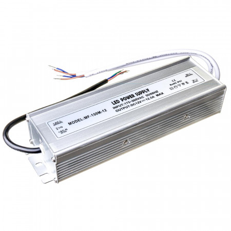 Блок питания led 12V F/12.5A 150 Bт IP 65