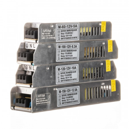 Led блок питания 12V F/3.75A 45Bт IP 65