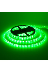 Led лента зеленая 12V smd5050 60LED/m IP20, 1м