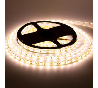 Led лента теплая белая 12V smd5050 60LED/m IP20, 1м
