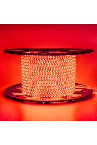 Led лента красная 220V AVT smd2835 120LED/m 4Вт/m IP65, 1м