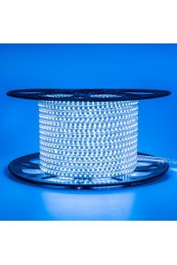 Led лента синяя 220V AVT smd2835 120LED/m 4Вт/m IP65, 1м