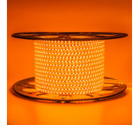Led лента оранжевая 220V AVT smd2835 120LED/m 4Вт/m IP65, 1м