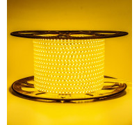 Led лента желтая 220V AVT smd2835 120LED/m 4Вт/m IP65, 1м