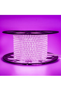 Led лента розовая 220V AVT smd2835 120LED/m 4Вт/m IP65, 1м