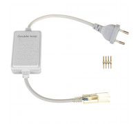 Адаптер питания Led ленты 220V Multi-Color smd2835-48 LED/m + контроллер + коннектор 2pin 