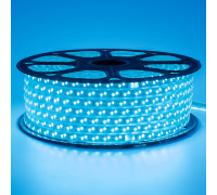 Led лента синяя 220V smd2835 120LED/m 12Вт/m IP65, 1м