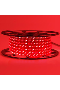 Led лента красная 220V smd2835 120LED/m 12Вт/m IP65, 1м