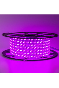 Led лента розовая 220V smd2835 120LED/m 12Вт/m IP65, 1м