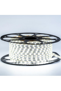 Led лента нейтральная белая 220V smd3014 120LED/m 5,5Вт/m IP65, 1м