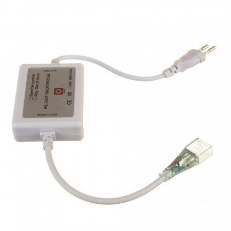 Адаптер питания Led ленты 220V RGB AVT smd5050-72 LED/m + контроллер + коннектор 4pin
