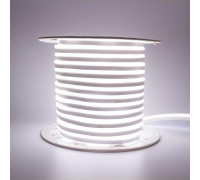 Led неон нейтральный белый AVT 220V smd2835 120LED/m 7Вт/m IP65, 1м