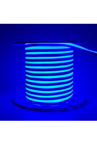Led неон синий AVT 220V smd2835 120LED/m 7Вт/m IP65, 1м