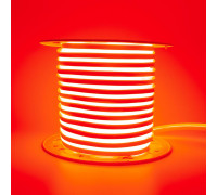 Led неон красный AVT 220V smd2835 120LED/m 7Вт/m IP65, 1м