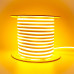 Led неон желтый AVT 220V smd2835 120LED/m 7Вт/m IP65, 1м