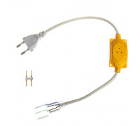 Адаптер питания для неон 220В AVT 10Х17 + коннектор 2 pin