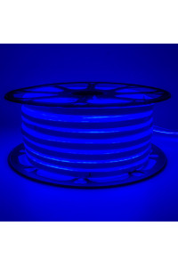 Led неон синий 220V smd2835 120LED/m 12Вт/m IP65, 1м