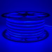 Led неон синий 220V smd2835 120LED/m 12Вт/m IP65, 1м