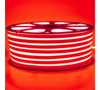 Led неон красный 220V smd2835 120LED/m 12Вт/m IP65, 1м