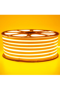 Led неон желтый 220V smd2835 120LED/m 12Вт/m IP65, 1м