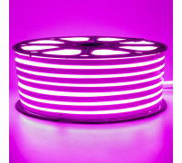 Led неон розовый 220V smd2835 120LED/m 12Вт/m IP65, 1м