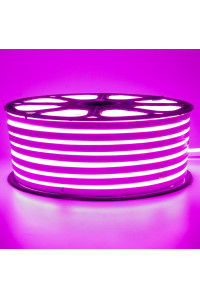 Led неон розовый 220V smd2835 120LED/m 12Вт/m IP65, 1м