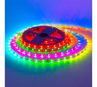 Адресная led лента 5V (змейкой) WS2812b smd5050 48LED/m IP20, 1м