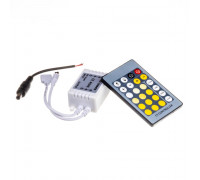 Контроллер W+WW 6A-72Вт, (IR 24 кнопки)