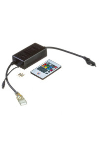 Адаптер питания Led ленты 220V Multi-Color smd2835-180 LED/m + пульт + контроллер + коннектор 4pin 