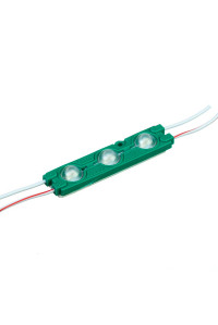 Светодиодный модуль   зеленый 12V smd5730 3LED 1.5W IP65