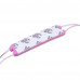 Светодиодный модуль розовый 12V smd5730 3LED 1.5W IP65