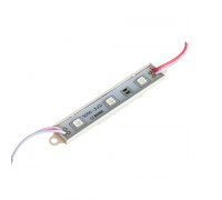 Led модуль красный 12V smd5050 3LED 0.72Вт IP65