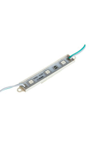 Led модуль зеленый 12V smd5050 3LED 0.72Вт IP65