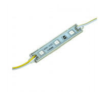 Led модуль желтый 12V smd5050 3LED 0.72Вт IP65