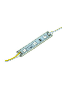 Led модуль желтый 12V smd5050 3LED 0.72Вт IP65