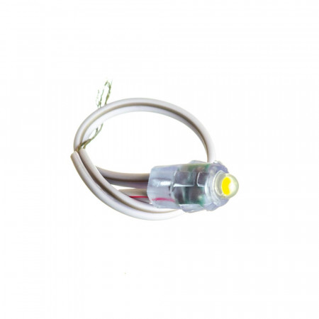 Led модуль быстрого монатжа белый теплый 12V 1LED 0.08Вт IP65