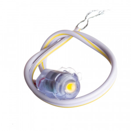 Led модуль быстрого монатжа желтый 12V 1LED 0.08Вт IP65