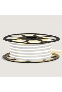 Неоновая лента светодиодная белая 12V силикон 6х12 AVT- smd2835 120LED/м 13Вт/м IP65