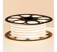 Неоновая лента светодиодная белая теплая 12V 6х12 AVT-smd2835 120LED/м 13Вт/м IP65