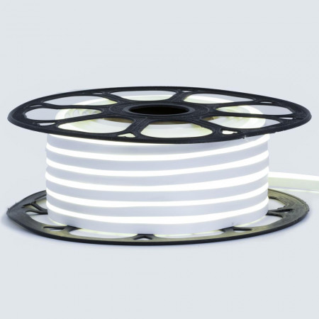Неоновая лента светодиодная белая нейтральная 12V 6х12 AVT-smd2835 120LED/м 13Вт/м IP65
