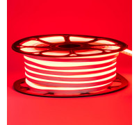 Неоновая лента светодиодная красная 12V 6х12 AVT-smd2835 120LED/м 11 Вт/м IP65