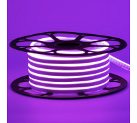 Неоновая лента светодиодная фиолетовая 12V 6х12 AVT-smd2835 120LED/м 11 Вт/м IP65
