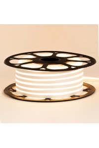 Led неон белый теплый 12V smd2835 120LED/m 6Вт/m 8х16мм pvc IP65, 1м