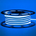 Led неон синий 12V smd2835 120LED/m 6Вт/m 8х16мм pvc IP65, 1м
