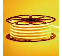 Led неон желтый 12V smd2835 120LED/m 6Вт/m 8х16мм pvc IP65, 1м
