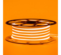 Led неон оранжевый 12V smd2835 120LED/m 6Вт/m 8х16мм pvc IP65, 1м